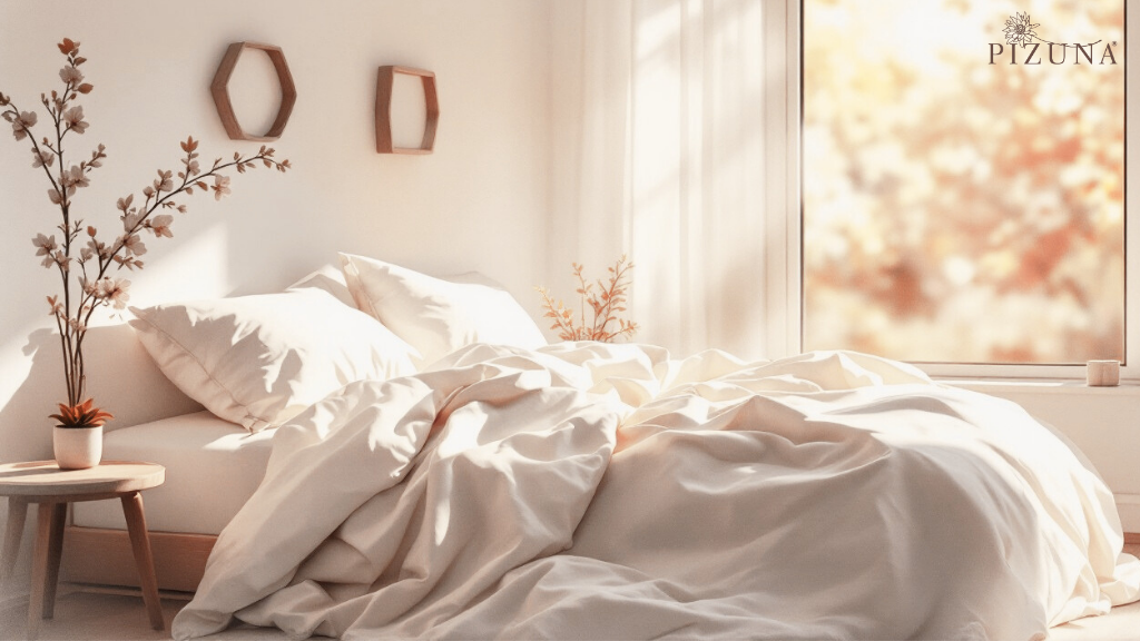 How to Style a Calm, Beautiful Bedroom with Luxury Cotton Sheets