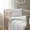 Premium 400 Thread Count 100% Cotton Crib Duvet Cover Set