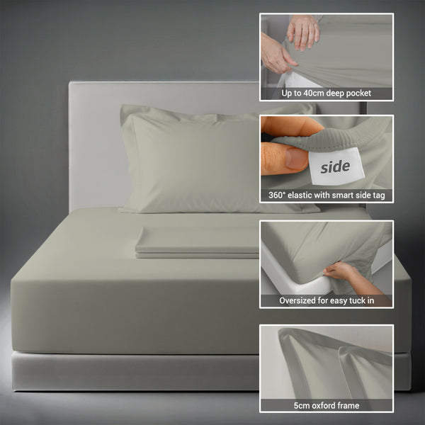 Premium 400 Thread Count 100% Cotton Sheet Set (3PC)