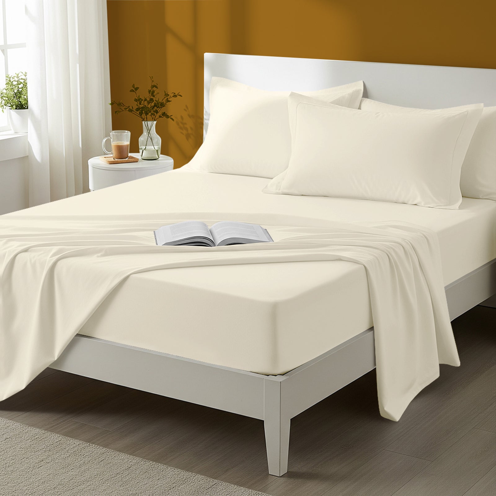 Premium 400 Thread Count 100% Cotton Sheet Set (4PC)