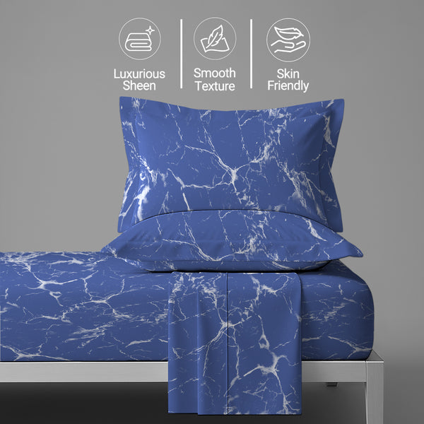 Premium 400 Thread Count 100% Cotton Bed Sheet Set