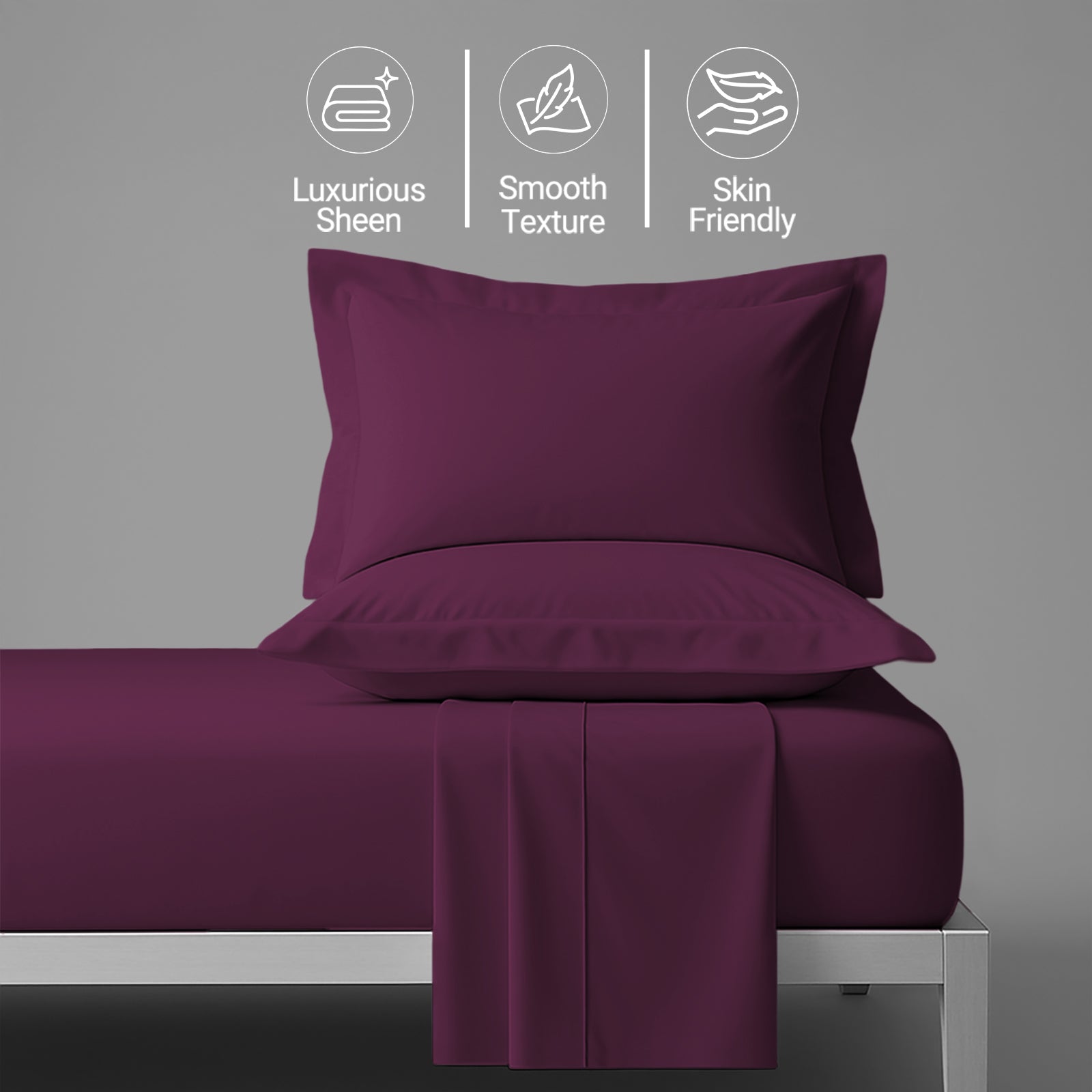 Premium 400 Thread Count 100% Cotton Sheet Set (4PC)