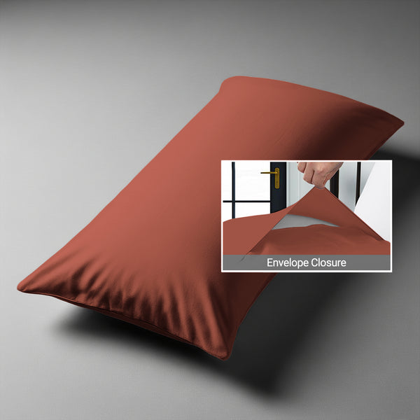 Premium 400 Thread Count 100% Cotton Body  Pillowcase (1 PC) - USA