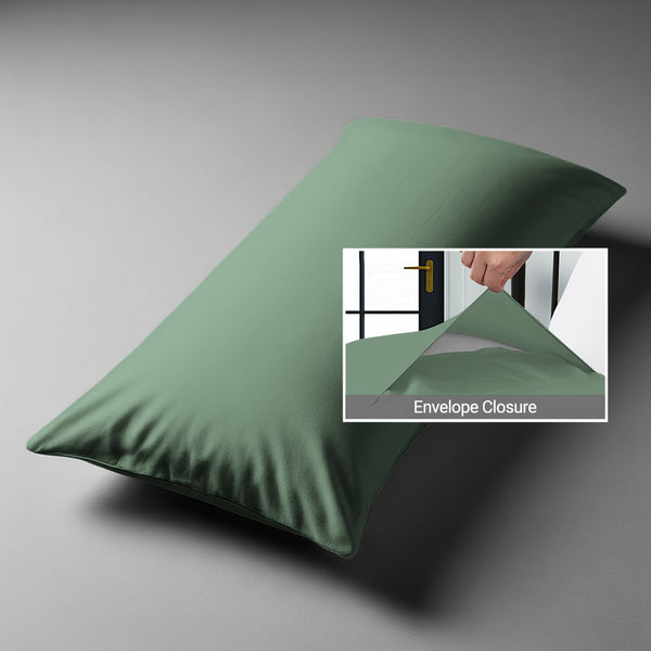 Premium 400 Thread Count 100% Cotton Body  Pillowcase (1 PC) - USA