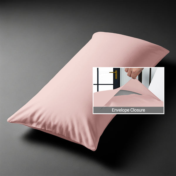 Premium 400 Thread Count 100% Cotton Body  Pillowcase (1 PC) - USA