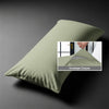 Premium 400 Thread Count 100% Cotton Body  Pillowcase (1 PC) - USA