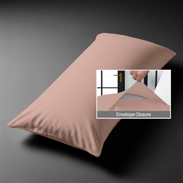 Premium 400 Thread Count 100% Cotton Body  Pillowcase (1 PC) - USA