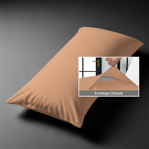 Premium 400 Thread Count 100% Cotton Body  Pillowcase (1 PC) - USA