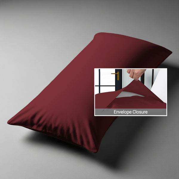 Premium 400 Thread Count 100% Cotton Body  Pillowcase (1 PC) - USA