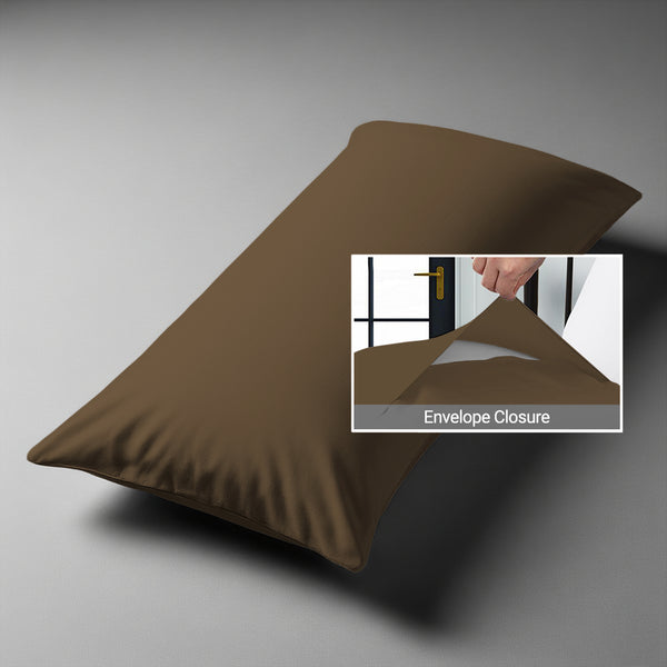 Premium 400 Thread Count 100% Cotton Body  Pillowcase (1 PC) - USA