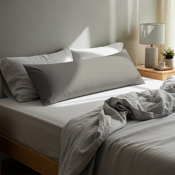 Premium 400 Thread Count 100% Cotton Body  Pillowcase (1 PC) - USA