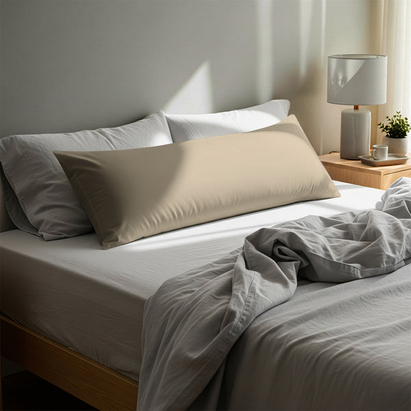 Premium 400 Thread Count 100% Cotton Body  Pillowcase (1 PC) - USA