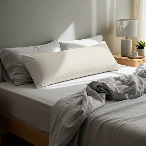 Premium 400 Thread Count 100% Cotton Body  Pillowcase (1 PC) - USA