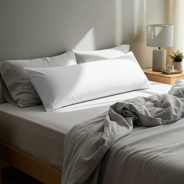 Premium 400 Thread Count 100% Cotton Body  Pillowcase (1 PC) - USA