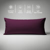 Premium 400 Thread Count 100% Cotton Body  Pillowcase (1 PC) - USA