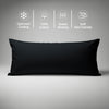 Premium 400 Thread Count 100% Cotton Body  Pillowcase (1 PC) - USA