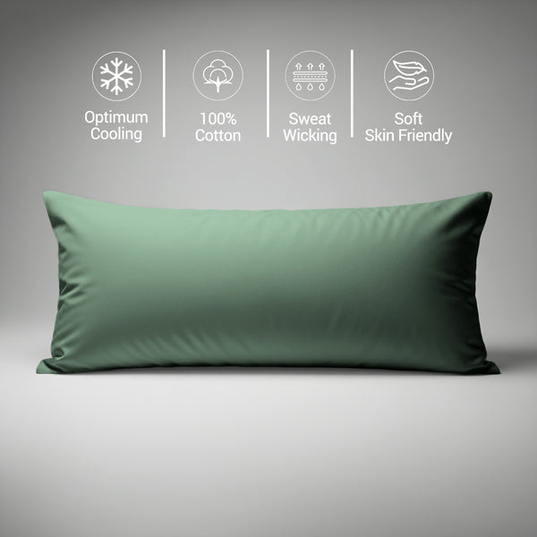 Premium 400 Thread Count 100% Cotton Body  Pillowcase (1 PC) - USA