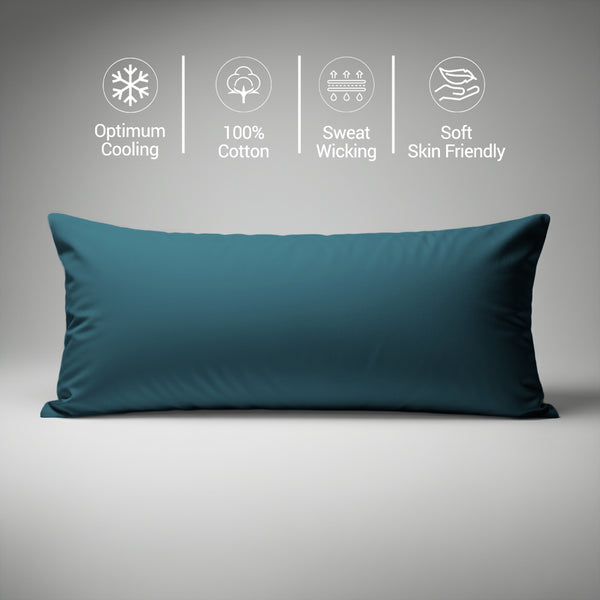 Premium 400 Thread Count 100% Cotton Body  Pillowcase (1 PC) - USA