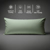 Premium 400 Thread Count 100% Cotton Body  Pillowcase (1 PC) - USA