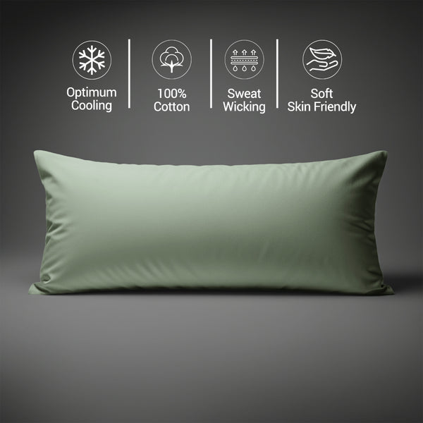 Premium 400 Thread Count 100% Cotton Body  Pillowcase (1 PC) - USA