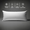Premium 400 Thread Count 100% Cotton Body  Pillowcase (1 PC) - USA