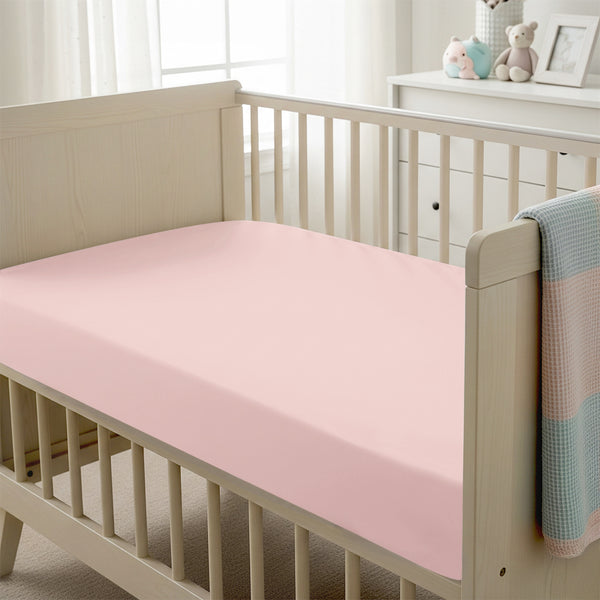 Premium 400 Thread Count 100% Cotton Cot Fitted Sheet