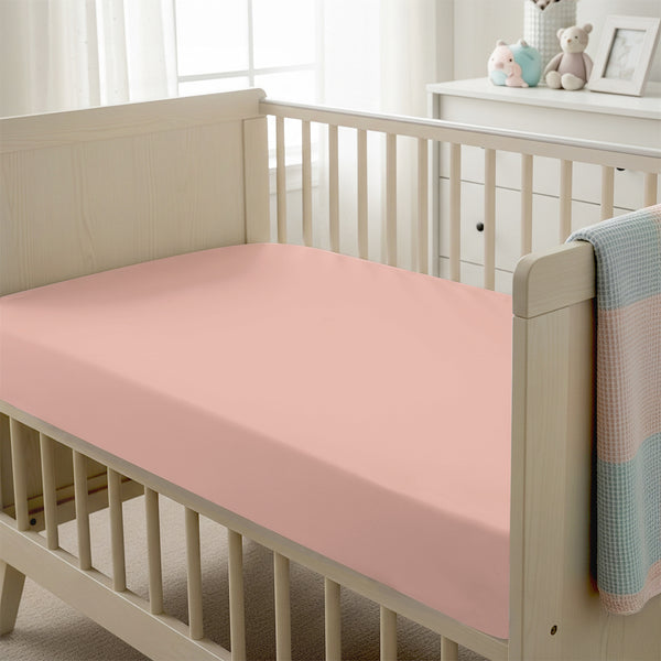 Premium 400 Thread Count 100% Cotton Cot Fitted Sheet