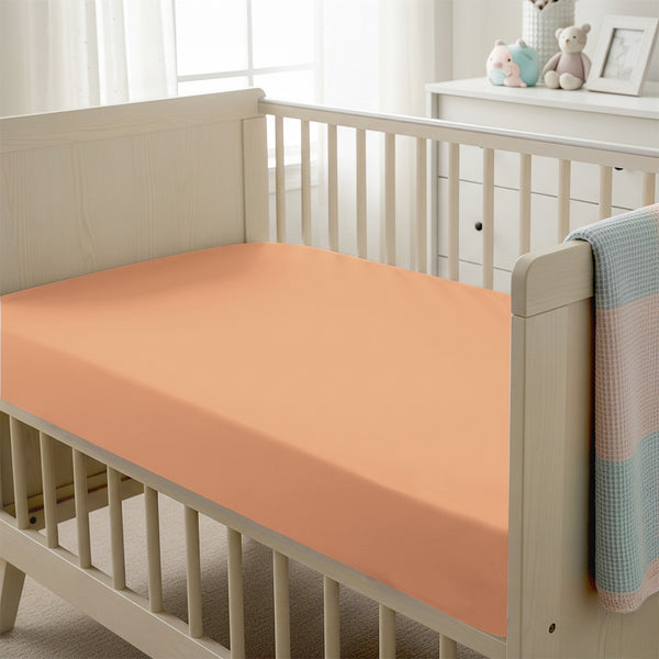 Premium 400 Thread Count 100% Cotton Cot Fitted Sheet