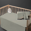 Premium 400 Thread Count 100% Cotton Crib Flat Sheet