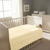 Premium 400 Thread Count 100% Cotton Crib Flat Sheet