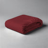 Pizuna Rio Red crib cotton fitted sheet 40x90 cm