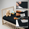 Premium 400 Thread Count 100% Cotton Crib Fitted Sheet