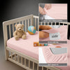 Premium 400 Thread Count 100% Cotton Crib Fitted Sheet