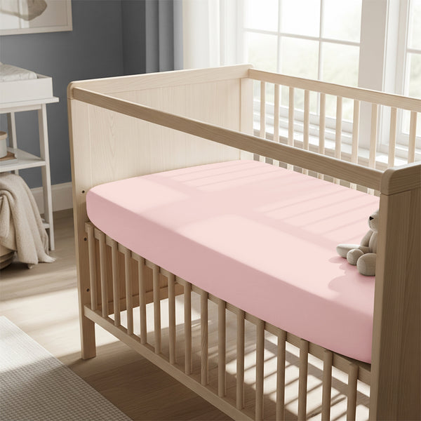 Premium 400 Thread Count 100% Cotton Crib Fitted Sheet
