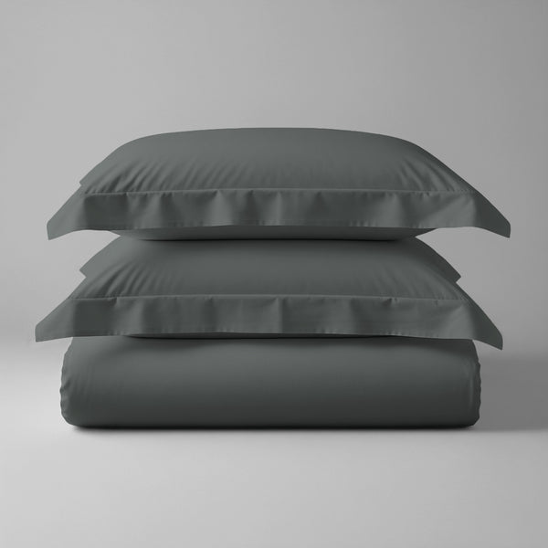 Percale 100% Cotton Duvet Cover Set