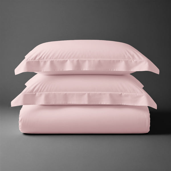 Percale 100% Cotton Duvet Cover Set - USA QUEEN