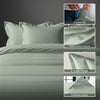 Percale 100% Cotton Duvet Cover Set - USA QUEEN