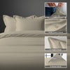 Percale 100% Cotton Duvet Cover Set - USA KING