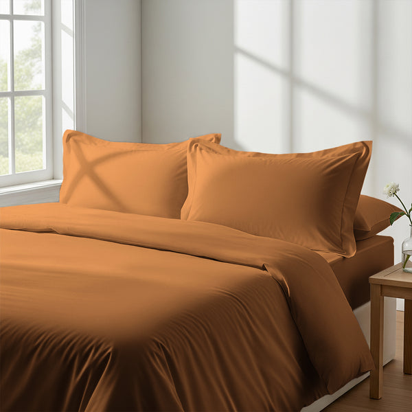 Premium 400 Thread Count 100% Cotton Duvet Cover Set