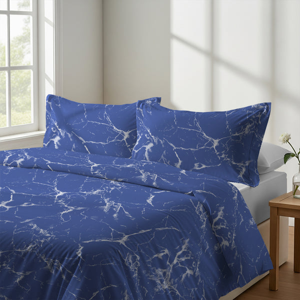 Premium 400 Thread Count 100% Cotton Duvet Cover Set - USA KING