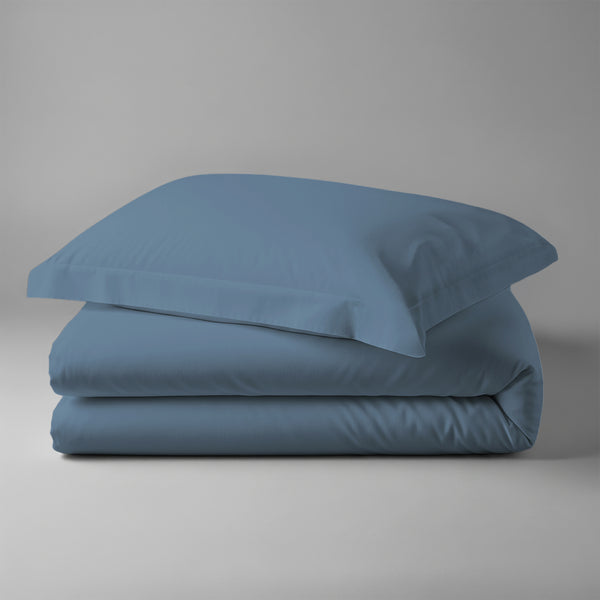 Premium 400 Thread Count 100% Cotton Duvet Cover Set - USA TWIN