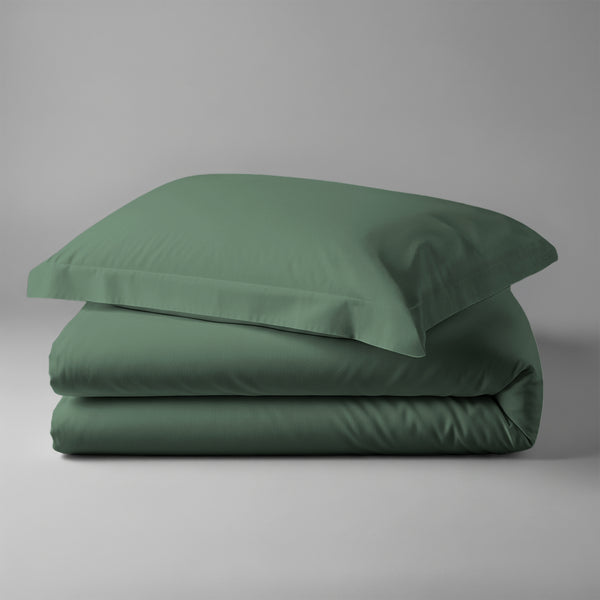 Premium 400 Thread Count 100% Cotton Duvet Cover Set - USA TWIN