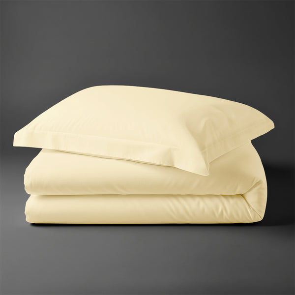 Premium 400 Thread Count 100% Cotton Duvet Cover Set - USA TWIN