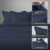 Premium 400 Thread Count 100% Cotton Duvet Cover Set - USA TWIN