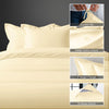Premium 400 Thread Count 100% Cotton Duvet Cover Set - USA TWIN