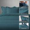 Premium 400 Thread Count 100% Cotton Duvet Cover Set - USA FULL