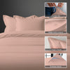 Premium 400 Thread Count 100% Cotton Duvet Cover Set - USA QUEEN
