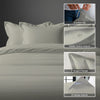 Premium 400 Thread Count 100% Cotton Duvet Cover Set - USA KING
