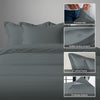 Luxury 800 Thread Count 100% Cotton Duvet Cover Set - USA QUEEN