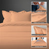 Premium 400 Thread Count 100% Cotton Duvet Cover Set - USA QUEEN